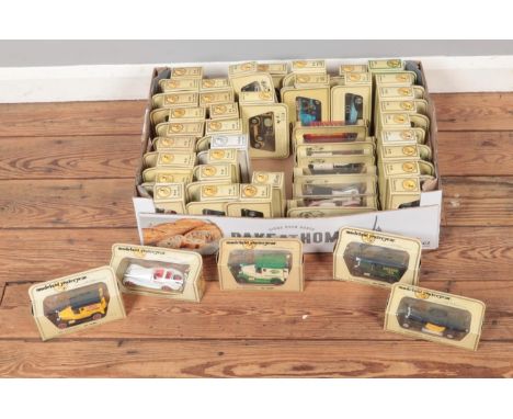 A box of Matchbox Models Of Yesteryear to include 1937 Mercedes-Benz, 1930 Packard Victoria, 1927 Talbot, 1912 Ford Model T, 