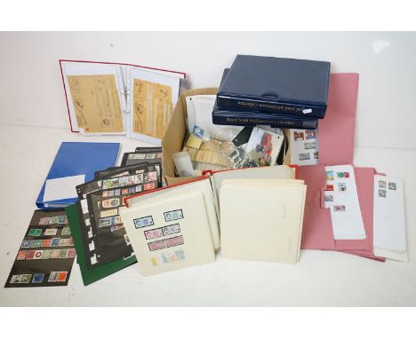 Collection of mostly mid to late 2oth Century franked world stamps across multiple albums, also includes some late 20th Centu