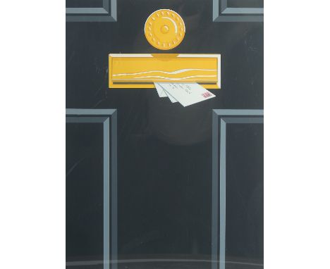 Michael W. Potter (b.1951) '1st Post', limited edition screen print, numbered 35/200, inscribed and signed in pencil, 19" x 1