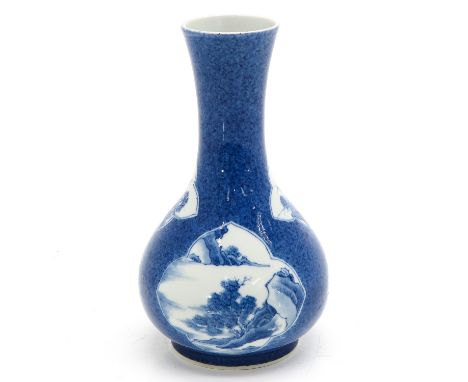 Kangxi Period, 21 cm. tall, restored.