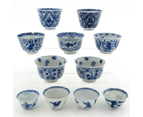 Including Kangxi Mark and Period, largest is 8 cm. in diameter, in diverse conditions.