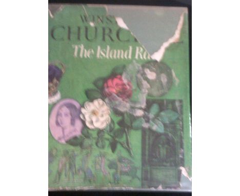 The Island Race by Winston Chronicles, hardback, pub Cassell London, 1964, dust cover faults, light foxing to edges, otherwis