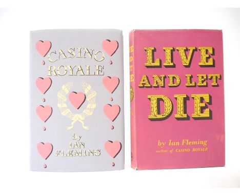 Ian Fleming: 'Live and Let Die', London, Jonathan Cape, 1963 reprint, original black cloth, spine lettered in gilt, gilt roun