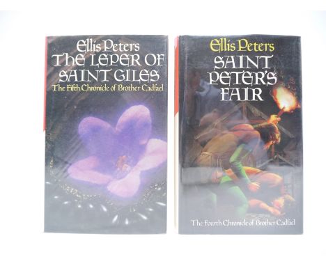 Ellis Peters [i.e. Edith Mary Pargeter]: 'Saint Peter's Fair', London, Macmillan, 1981, 1st edition, signed and inscribed by 