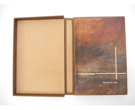 Richard Church: 'The Solitary Man', 1941, 1st edition (900), rebound decorative paper covered boards gilt, marbled EP's/paste