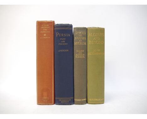 A.V. Williams Jackson: 'Persia Past and Present. A Book of Travel and Research', New York, Macmillan, 1906, 1st edition, larg
