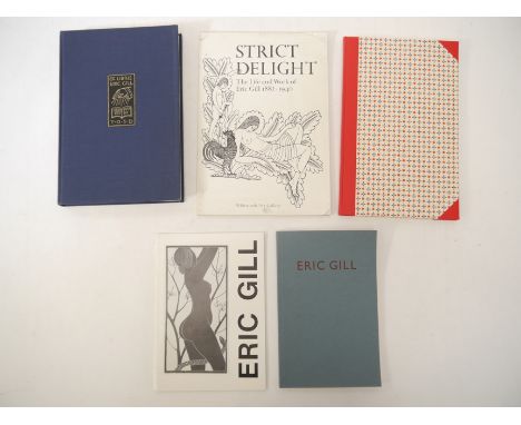 (Eric Gill) 'A Book of Alphabets for Douglas Cleverdon drawn by Eric Gill', Wellingborough, Christopher Skelton, 1987, limite