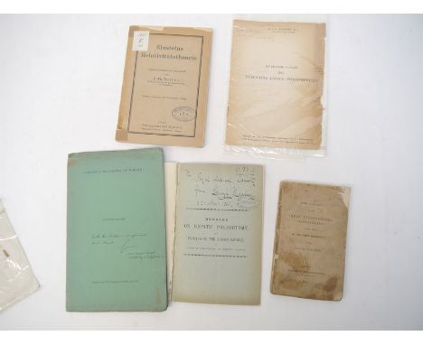 A packet of pamphlets on Science, Medicine, Philosophy etc, including an exploration forgery/hoax by [Richard Adams Locke]: '
