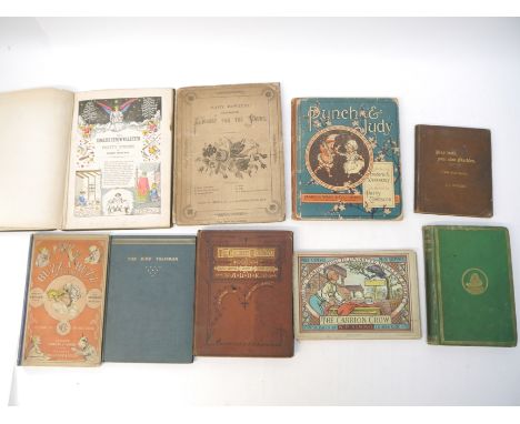 Various 19th Century children's/juvenile titles, including Lewis Carroll [i.e. Charles Lutwidge Dodgson]: 'Alice's Abenteuer 