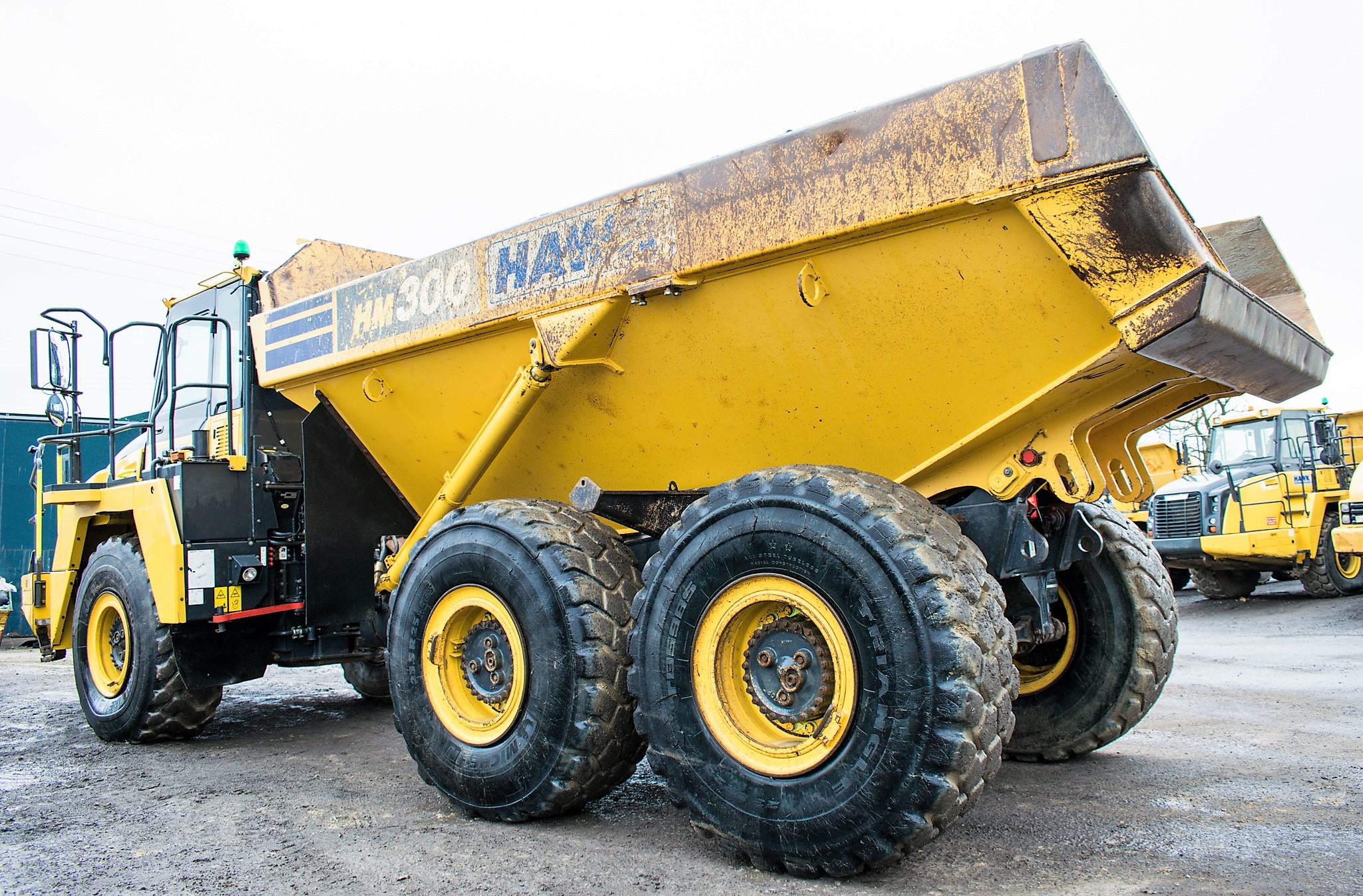 Komatsu HM300-3 articulated dump truck Year: 2015 S/N: 3636 Recorded ...