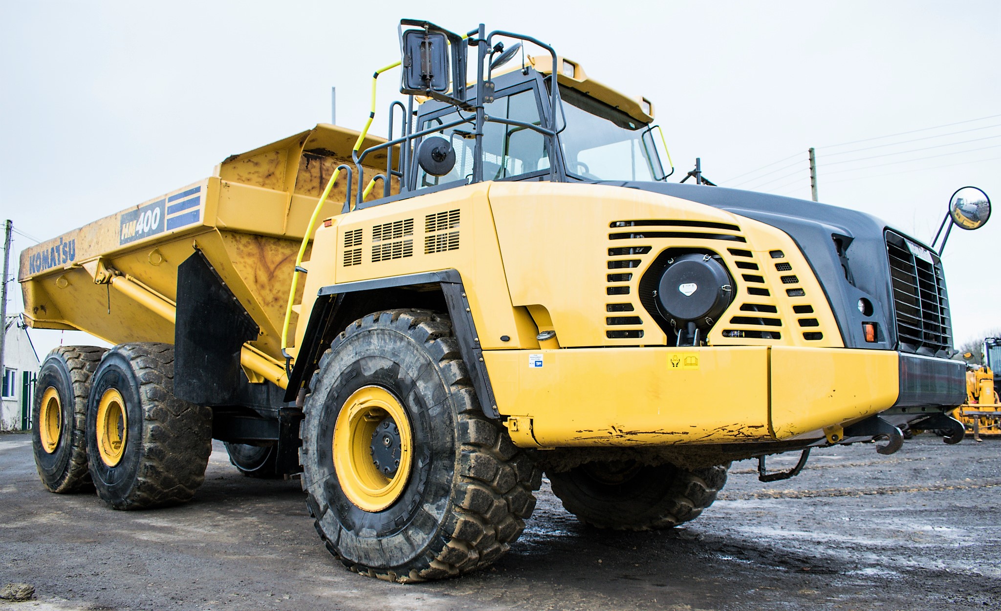 Komatsu HM400-3 articulated dump truck Year: 2015 S/N: 3804 Recorded ...