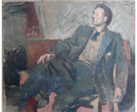 Attributed to Peter Greenham (1909-1992) and others, a group of assorted oils, of portrait and landscape subjects, some bear 