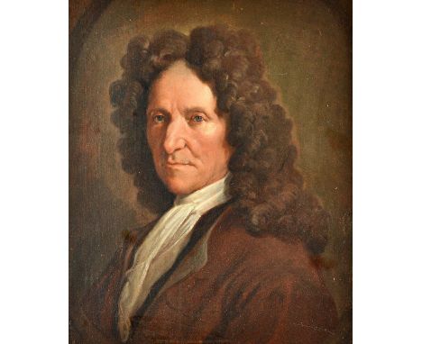 French School (18th Century), Portrait of a gentleman,in a feigned oval, oil on canvas, 58cm x 48cm. Illustrated. Provenance:
