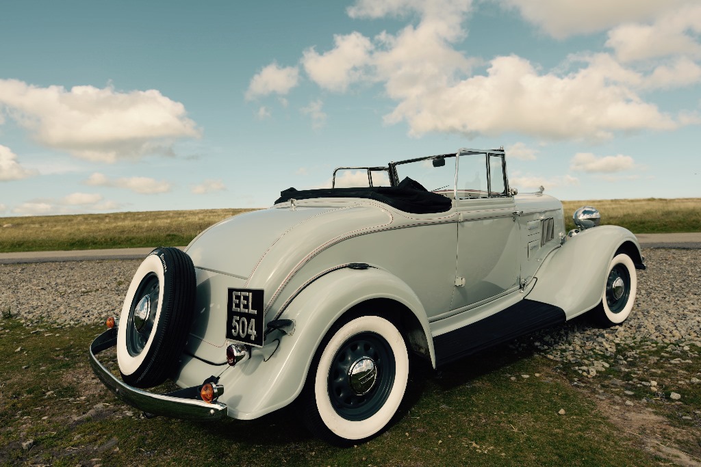 A 1934 Chrysler Plymouth 6 PE Deluxe convertible coupé, registration ...