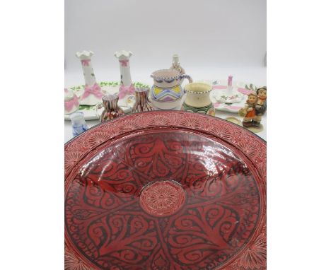 A selection of china including Portmeirion, Hummel and Honiton. 