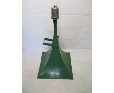 A Vitavox GP2T metal public address speaker from a racecourse