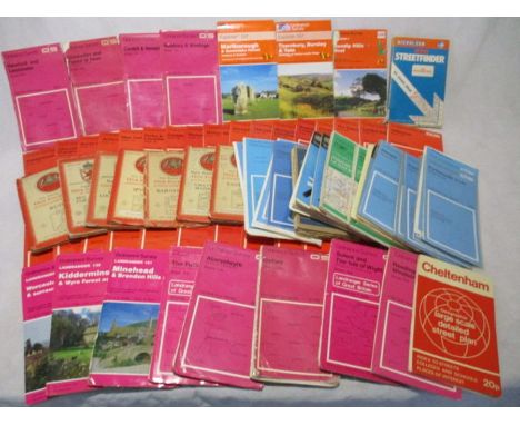 A collection of various Ordnance Survey Maps