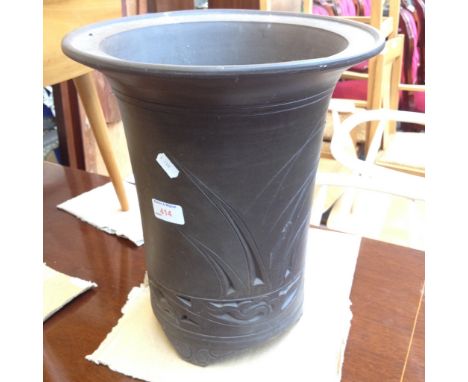 CHINESE EARTHENWARE PLANTER. H35CM