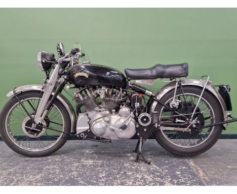 1950 VINCENT RAPIDE SERIES C 998CC REGISTRATION NUMBER JAX 272- ENGINE NUMBER F10AB/1/2907 UPPER FRAME NUMBER RC4807 - RESTOR