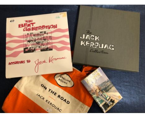 JACK KEROUAC - 'THE BEAT GENERATION ACCORDING TO JACK KEROUAC' 4xLP SET 2011 LTD EDITION NUMBERED STILL SEALED, THE JACK KERO