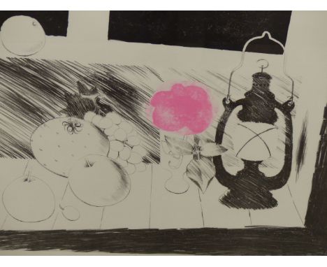 AFTER MARY FEDDEN (1915-2012) ARR, LAMPLIGHT, SIGNED IN PENCIL, COLOUR PRINT, 59.5 x 42cm.