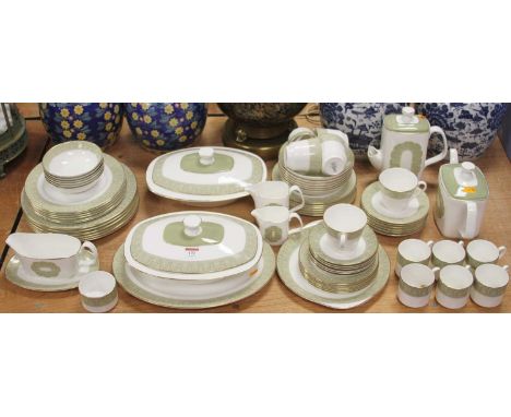 A Royal Doulton Sonnet pattern part tea and dinner service 