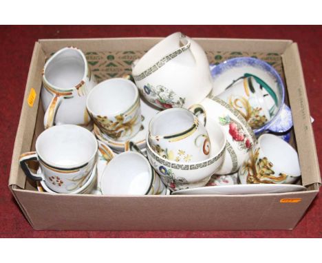 A collection of ceramics, to include Quimper Pottery teawares