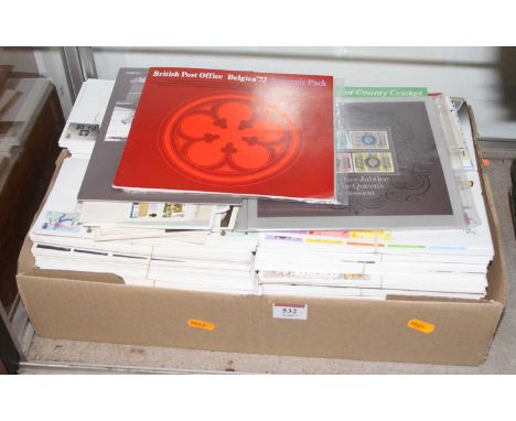 A collection of assorted souvenir stamps, to include The Silver Jubilee of the Queen's Ascension, British Post Office, Belgic