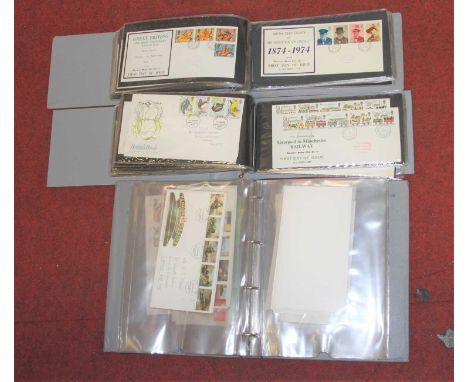 An album of first day covers from 1969 to 1975, to include Concord, British Cathedrals, Post Office Technology, British Royal