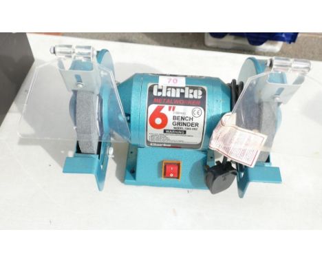 Clarke 6" bench grinder 