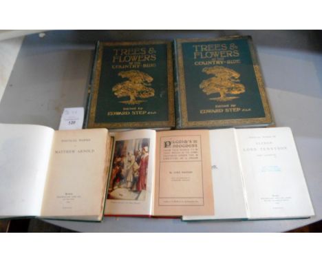 Hutchinson & Co., Trees and Flowers of the Countryside by Edward Step, two volumes with illustrations, together with Matthew 