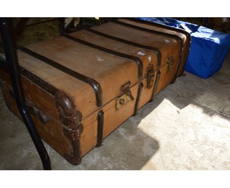 An old trunk.