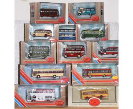 Die-cast Vehicals - Exclusive First Editions (EFE) Buses inc Yelloways Harrington Cavalier, 11902;  Wright Volvo Renown, Arri