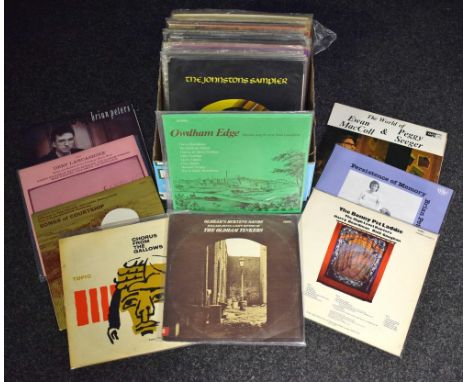 Vinyl Records Folk Music - LPS,  The Bonny Pit Laddie, High level Ranters, gate fold double album;  The world of Ewan MacColl