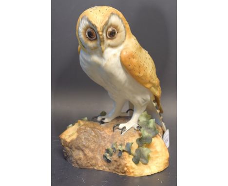 A Royal Crown Derby model, Barn Owl, first quality
