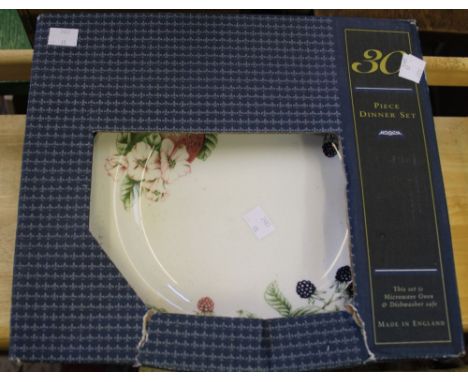 A boxed Churchill ceramic 30 piece dinner set