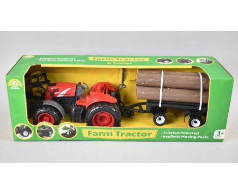 A Modern Friction Powered Farm Tractor and Trailer 