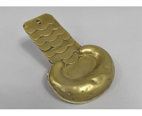 A 19th Century Brass Uniform Epaulette 