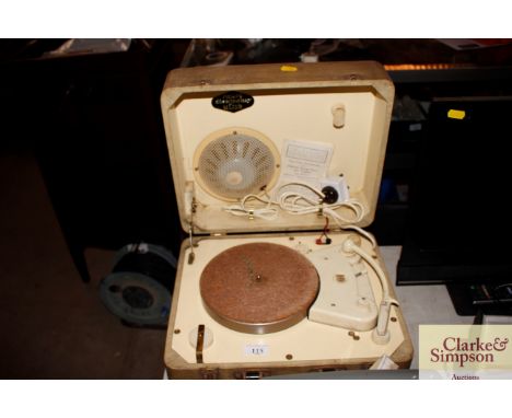 A Philips record player - sold as collector's item 