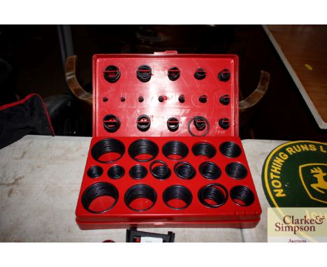 A Neilson 419 piece metric O ring set