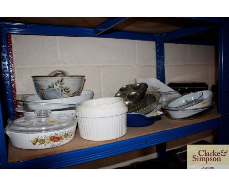 A quantity of various kitchenalia to include Royal Worcester "Evesham"