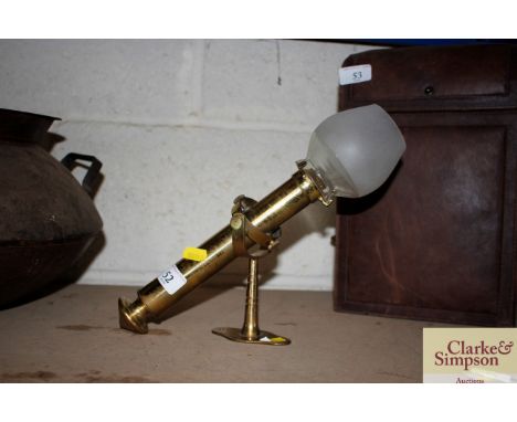 A wall mounted light 