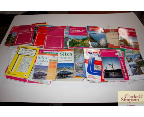 A quantity of Ordnance survey maps etc.
