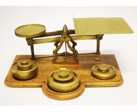 Vintage J.O. Vickery postage scales