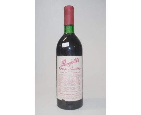 Bottle Penfolds vintage 1981 Grange Hermitage bin 95, 750ml