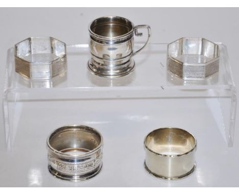 South African sterling silver liquor measuring cup with South African sterling silver hallmarks for circa 1940s, (weight 44gr