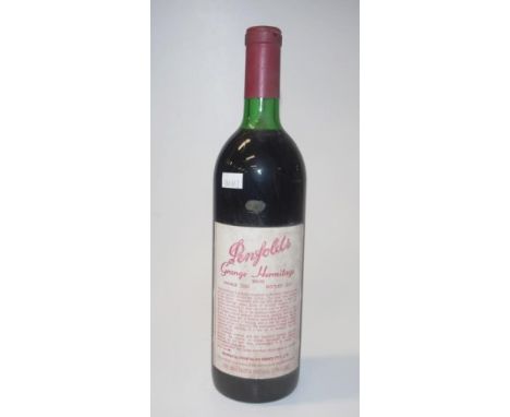 Bottle Penfolds vintage 1985 Grange Hermitage bin 95, 750ml