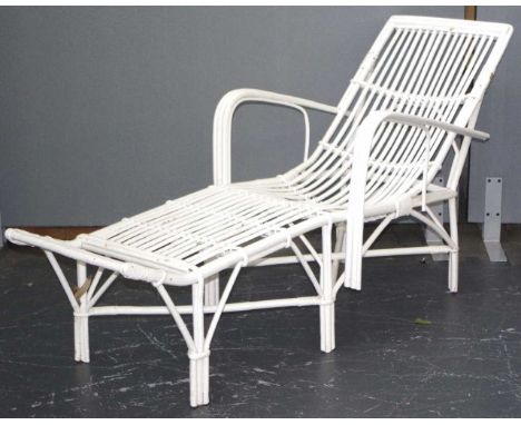 Vintage cane day bed 175cm long, 62cm wide approx