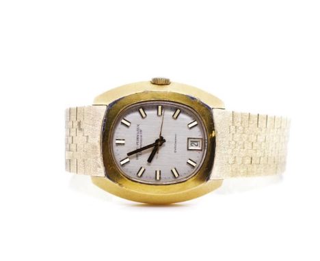 Vintage Girard Perregaux gents watch marked Gyromatic Chronometer Approx case width 35mm, strap length 19cm
