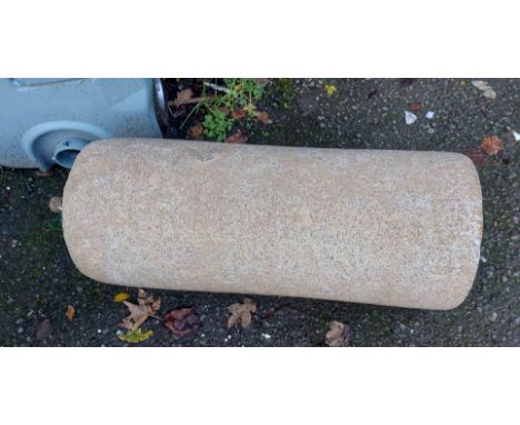A 76cm granite field roller